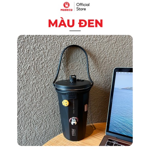 Dây Treo Ly Giữ Nhiêt Tyeso 600ml Chính Hãng - Dây Đen