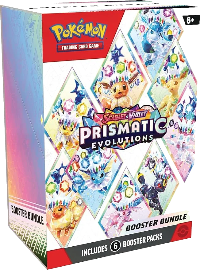 Pokémon TCG: Scarlet & Violet - Prismatic Evolutions Booster Bundle, 1 Set