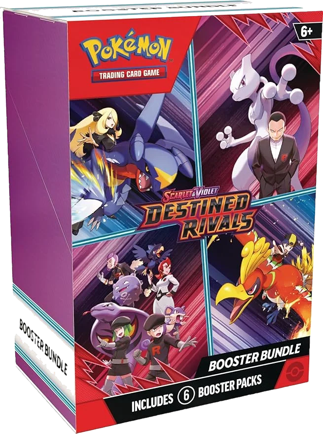 Pokemon TCG: Scarlet & Violet - Destined Rivals Booster Bundle - 6 Packs
