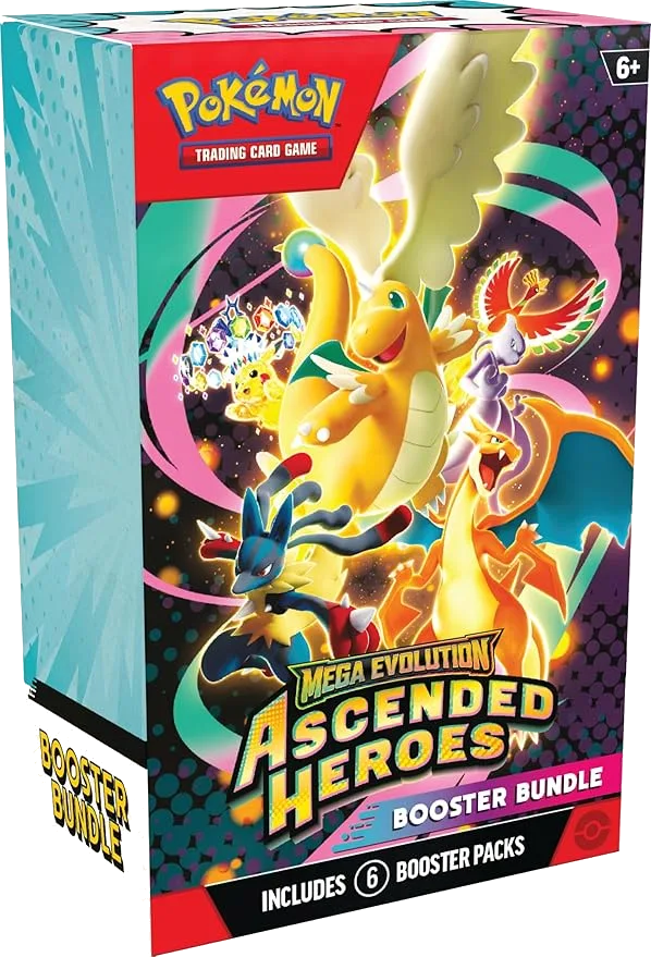 Pokémon TCG: Mega Evolution—Ascended Heroes Booster Bundle