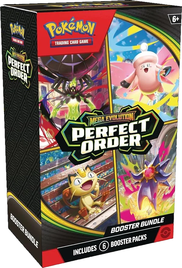 Pokémon TCG: Mega Evolution—Perfect Order Booster Bundle
