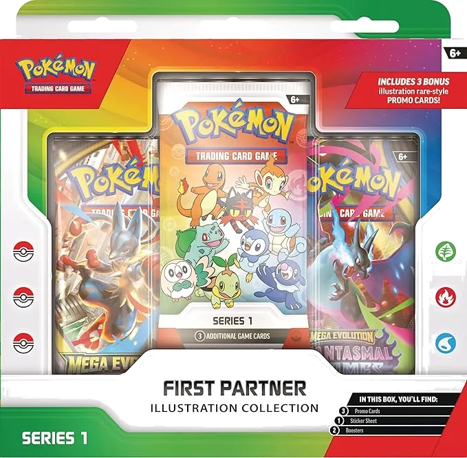 Pokémon TCG: First Partner Illustration Collection—Series 1