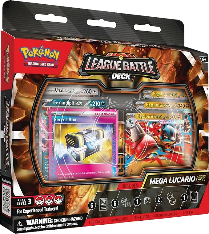 Pokémon TCG: Mega Lucario ex League Battle Deck