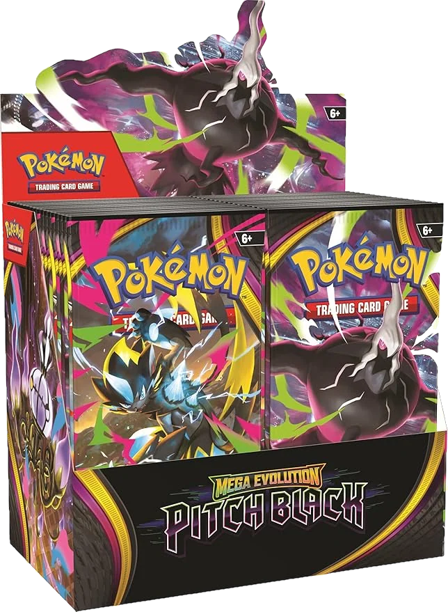 Pokémon TCG: Mega Evolution—Pitch Black Booster Display Box