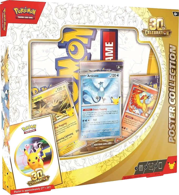 Pokémon TCG: 30th Celebration Poster Collection