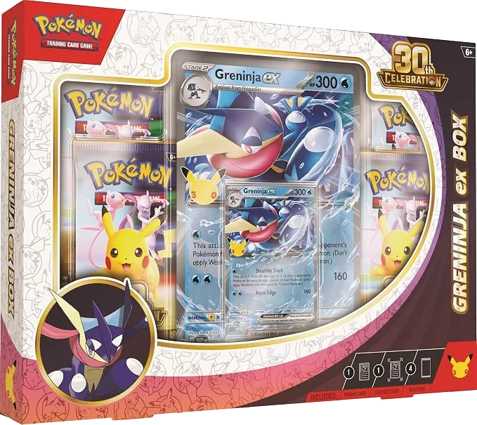Pokémon TCG: 30th Celebration Pokémon ex Box