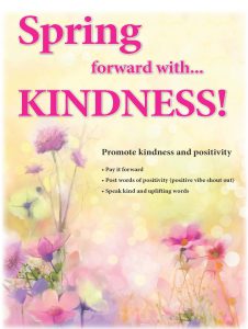 Read more about the article Spring Forward with Kindness