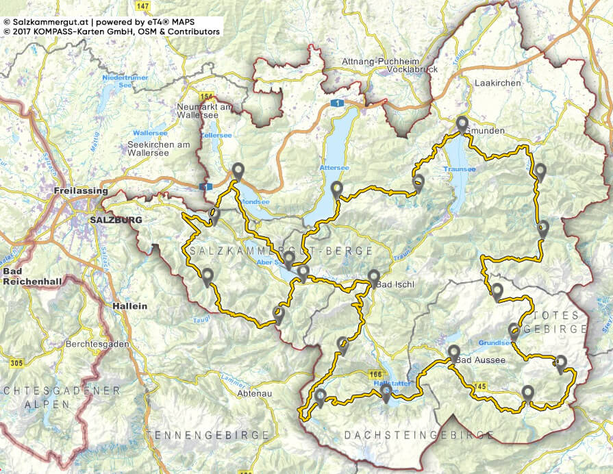 Salzkammergut BergeSeen Trail - Weitwandern durchs Salzkammergut am