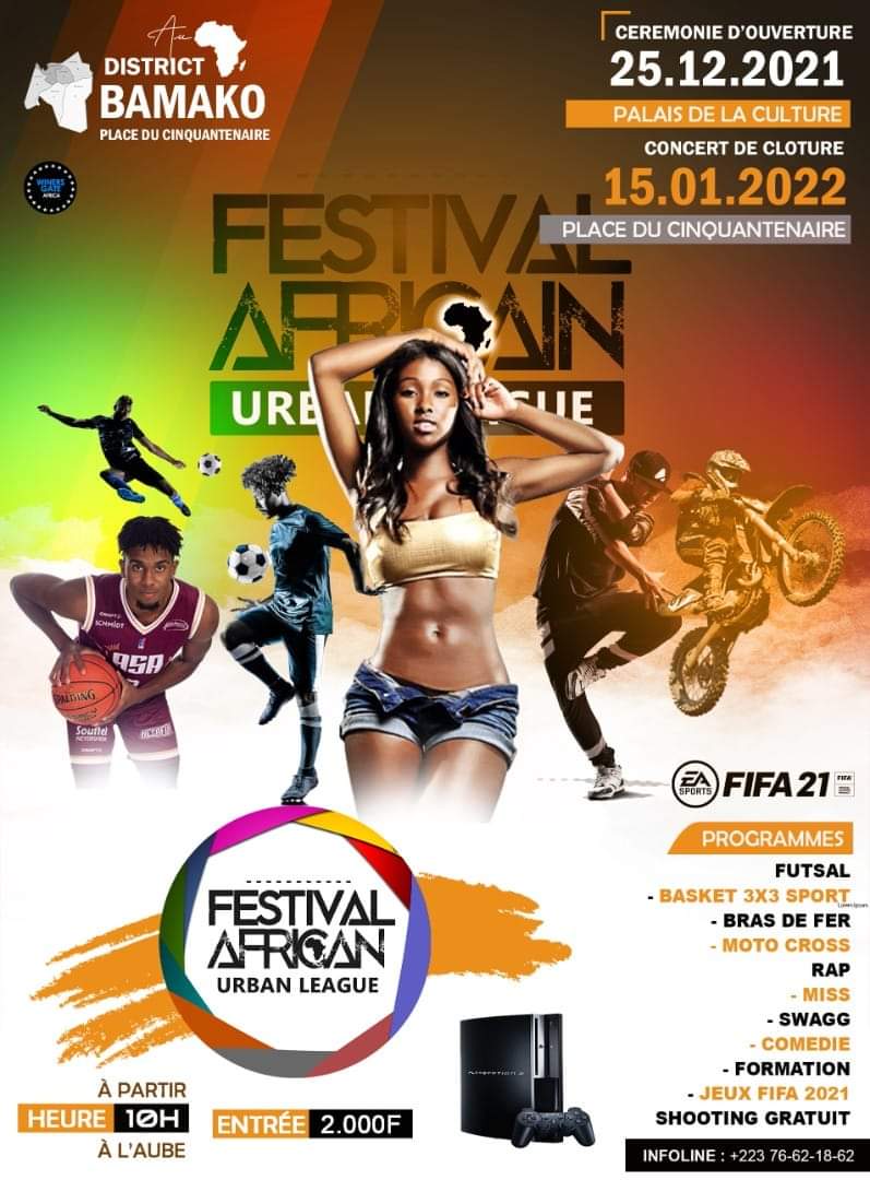 FESTIVAL AFRICAIN URBAIN LEAGUE TOURS