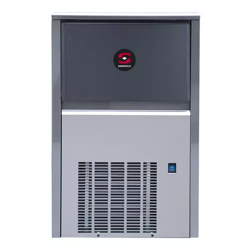 Macchine per la produzione di ghiaccio: Cubetto pieno · Gamma GS: Fabbricatore per cubetto pieno GS-25PA