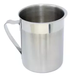 Stainless steel decanter