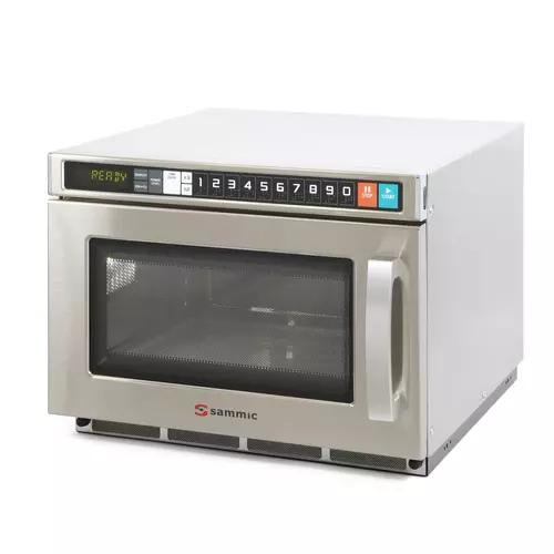 Horno microondas industrial: Horno microondas MO-1817S · Sistema "Scan & Go"