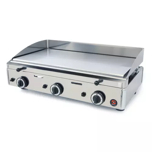 Gas griddle plate: Hard chromium gas contact grill SPC-801