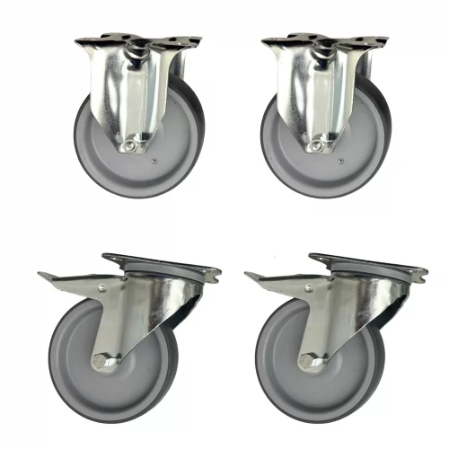 Blast chiller: Wheel kit for AT-5 / 7 / 8 / 10 / 12 / 14