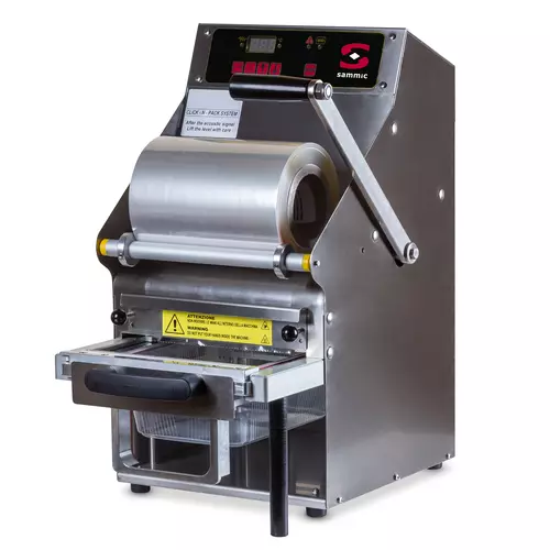 Thermoscelleuses de barquettes: Thermo-scelleuse de barquettes TM-210