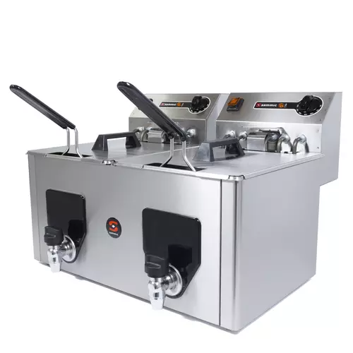 Commercial fryer: Electric fryer PF-10+10 - (3~)