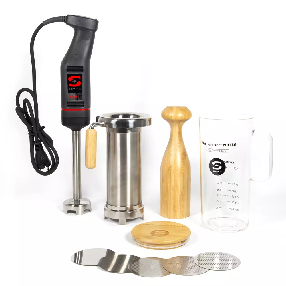 Pack triturador XM-12 + Emulsionizer PRO 1.0