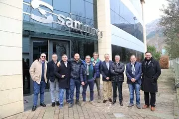 La squadra Italiana di Sammic visita la Sammic Spagna