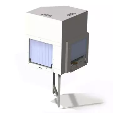 Module de séchage en angle pour les établissements qui possèdent peu d'espace