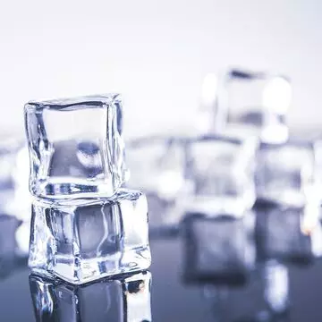 Cubitos de hielo.