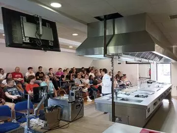 Masterclass sobre sous-vide en la Escuela de Hostelería de Madrid