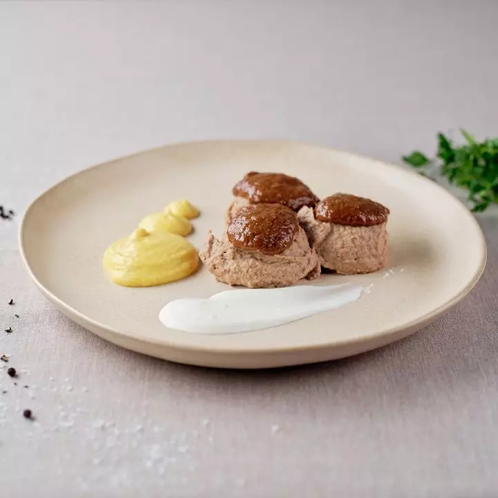 Receta con textura modificada