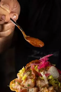 Salsa Mex tatemada con el trituratore XM