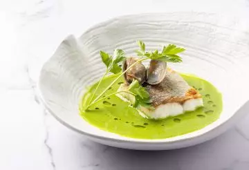 Ricetta di merluzzo in salsa verde con Emulsionizer PRO 1.0