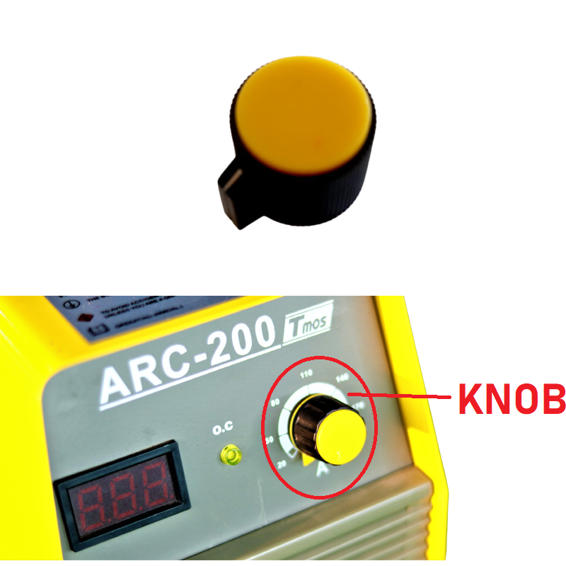 High-Quality Welding Machine Regulator Knob for Precise Gas Flow Control