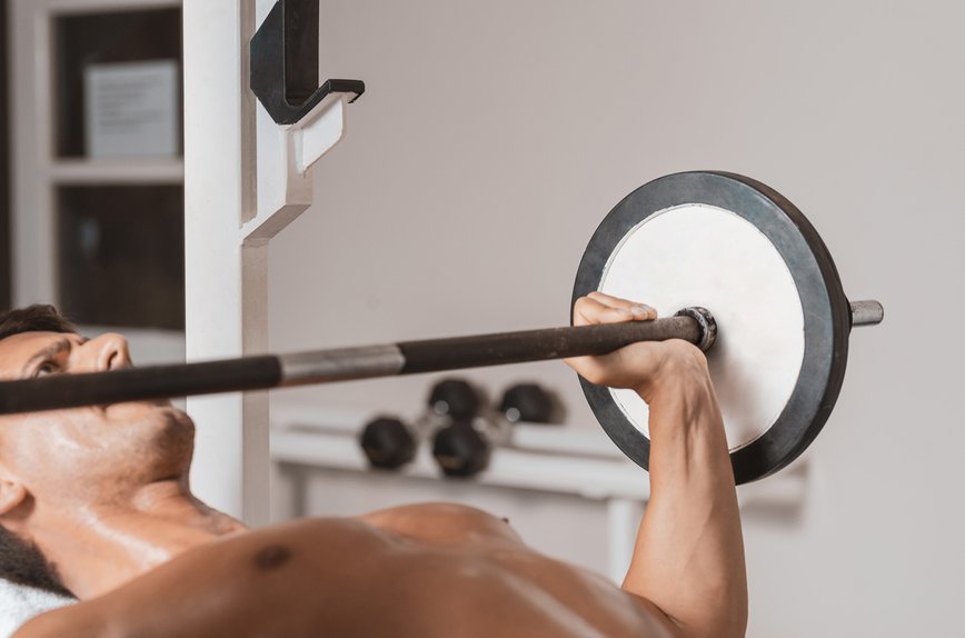 Man lifting heights in our gym