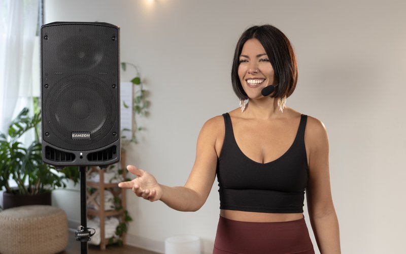 Yoga Instructor with XP310w