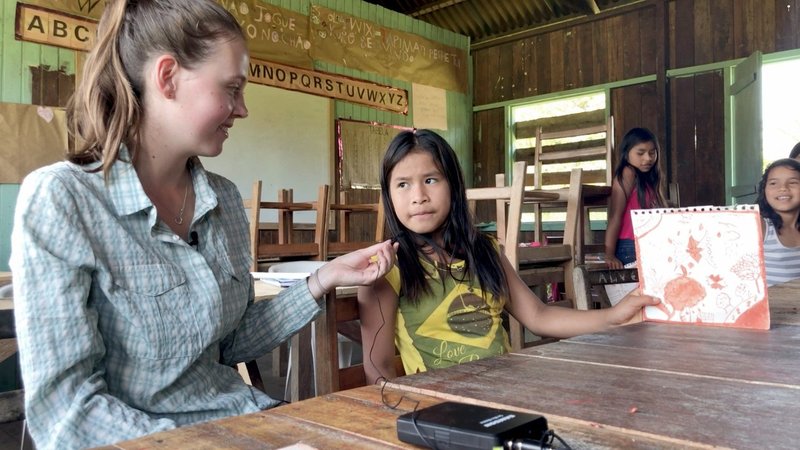 Yawanawa-child-being-interviewed