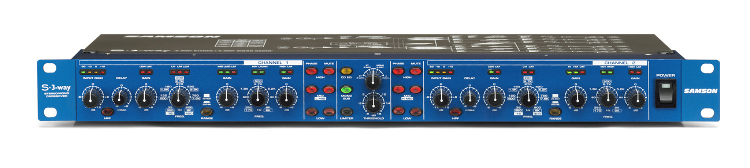 【美品】SAMSON S-3-way クロスオーバー サムソン S-3-way | Samson