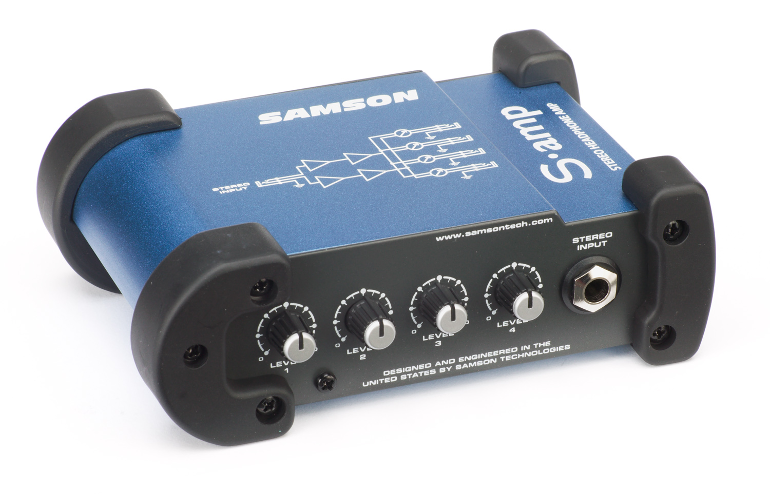 SAMSON S-amp ステレオヘッドホンアンプ 2台セット S-amp | Samson