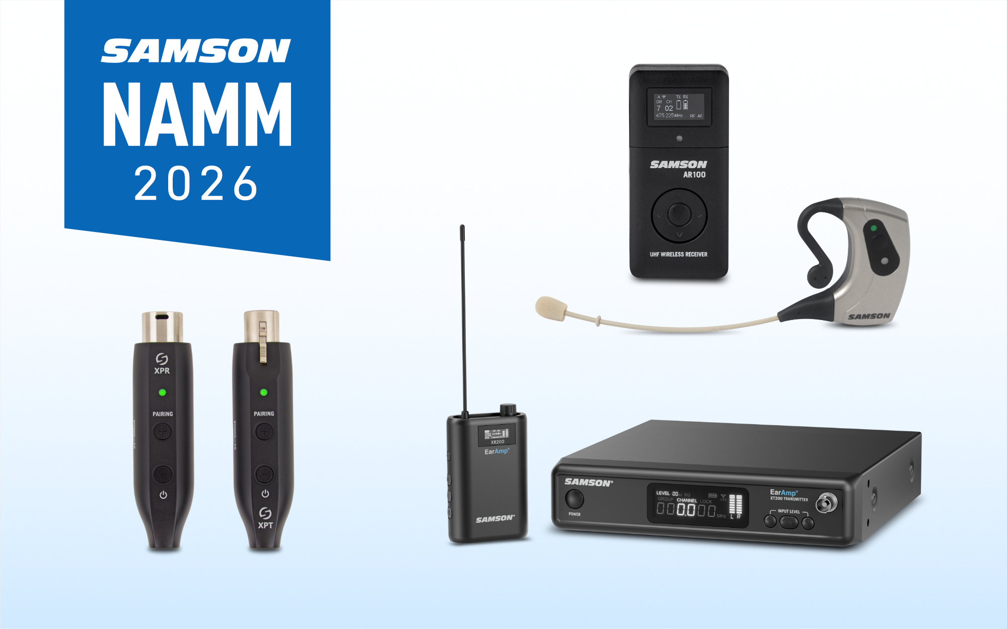 Samson: New Products at NAMM 2026 | Samson