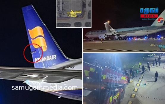 லண்டன் – ஹீத்ரோ விமான நிலையத்தில் இரு விமானங்கள் மோதி விபத்து!