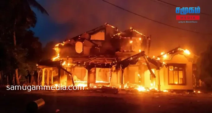 வன்முறையால் அழிக்கப்பட்ட சொத்துக்கள்; உச்சபட்ச இழப்பீடுகளுக்காக போலி நாடகம் போடும் அரசியல்வாதிகள்!