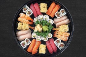 samurai platter sushi boy