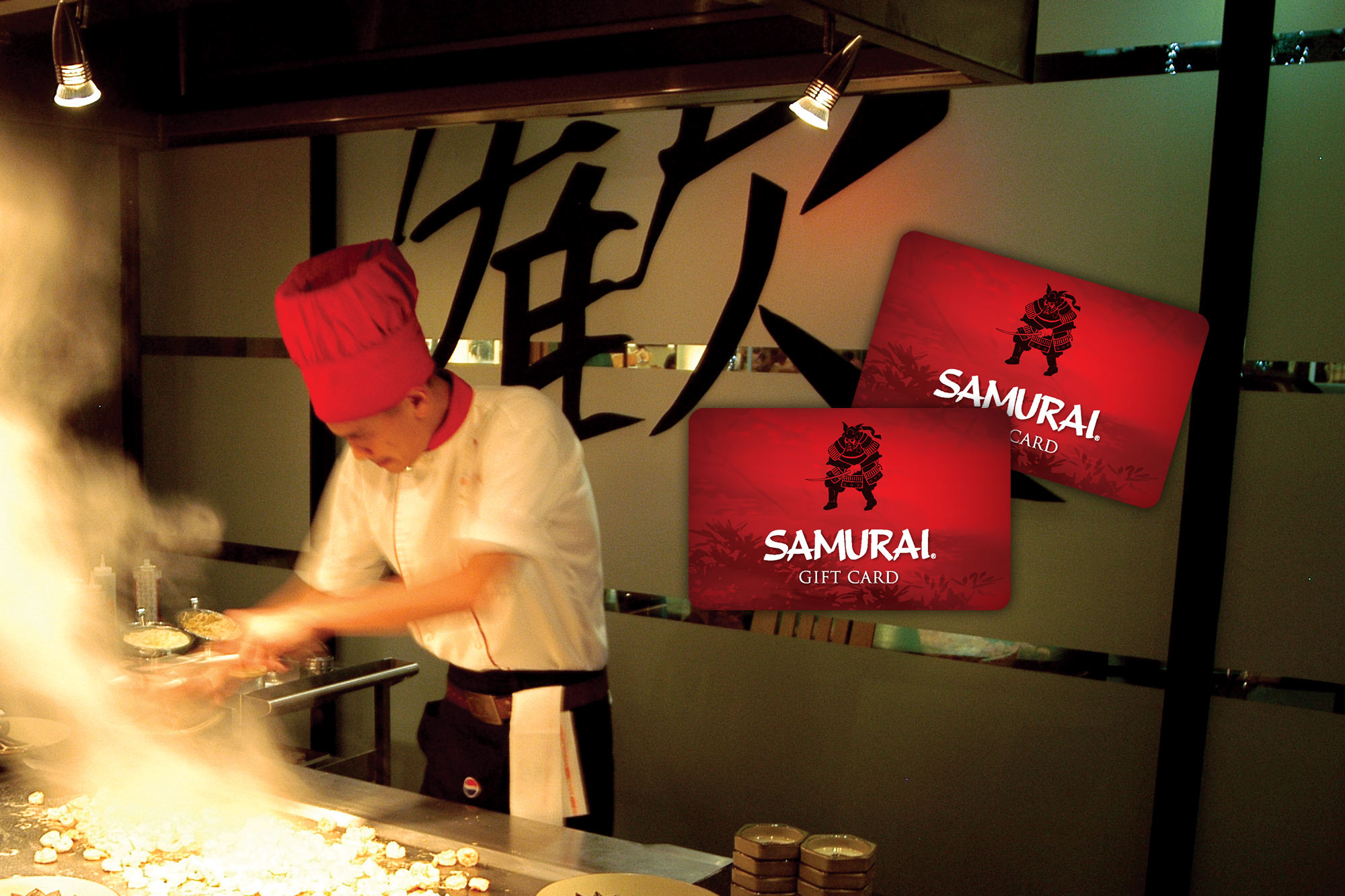 Sushi Japanese Steakhouse Gift Cards From Samurai Samurai