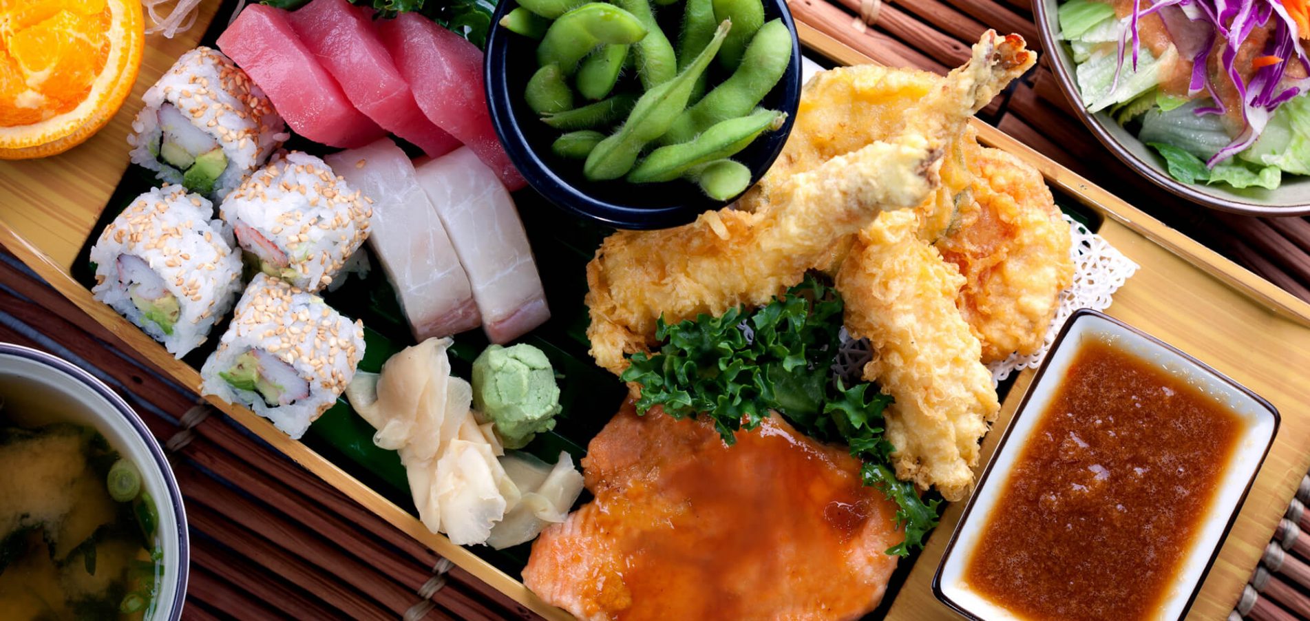 samurai platter sushi boy