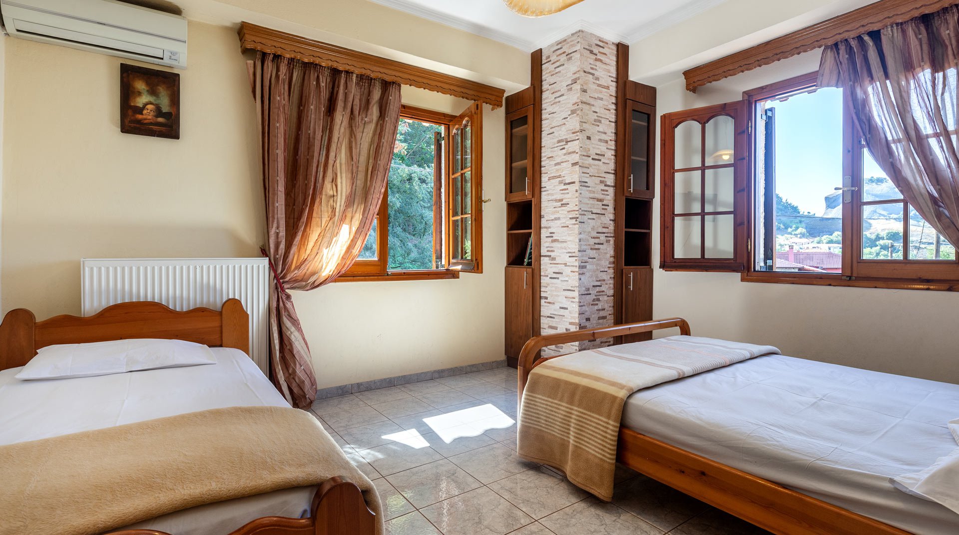 San Giorgio Villa, family bedroom with balcony