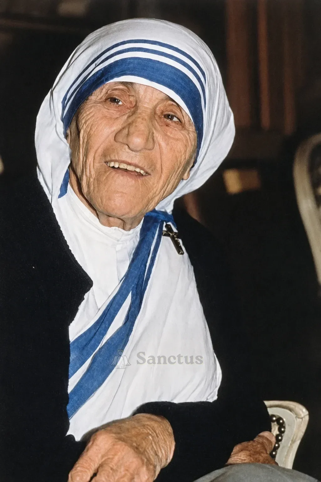 Portrait de Teresa de Calcutta