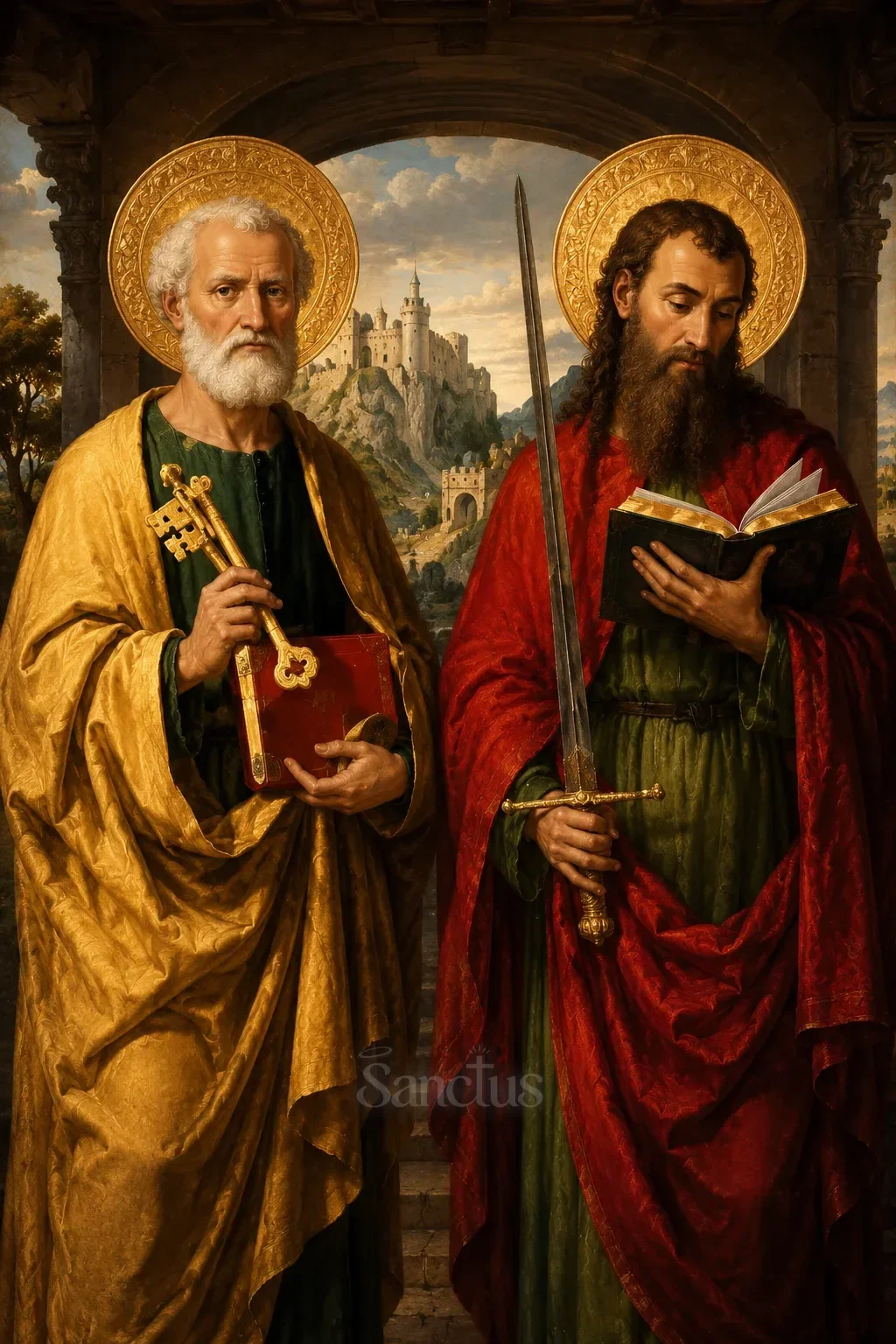 Portrait de Pierre et Paul