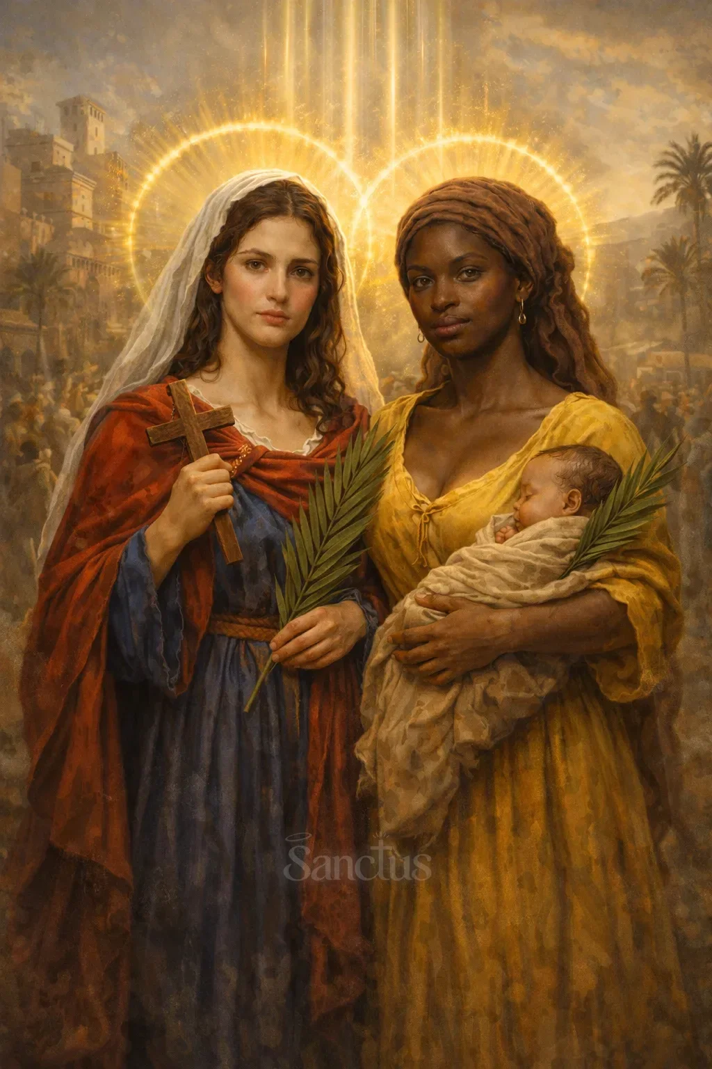 Portrait de Perpétue et Félicité