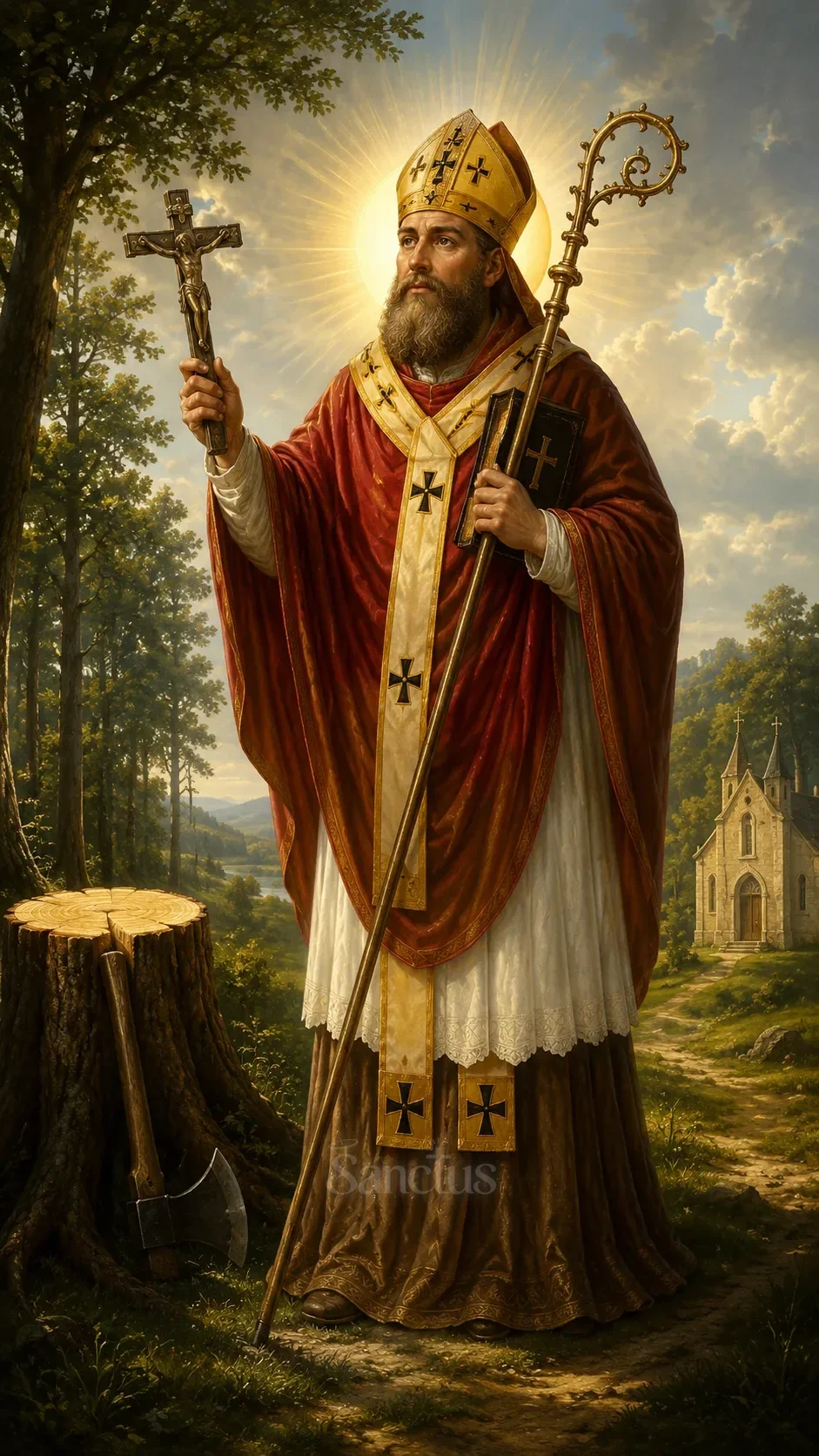 Portrait de Boniface de Mayence