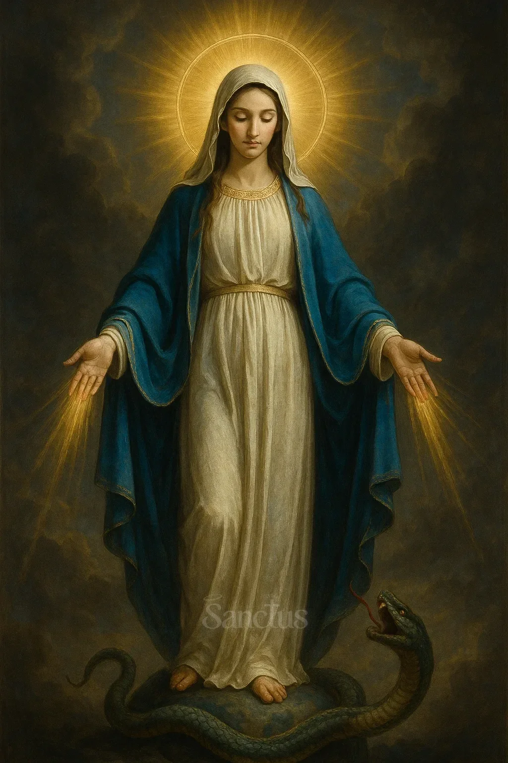 Portrait de Notre-Dame de la Médaille Miraculeuse