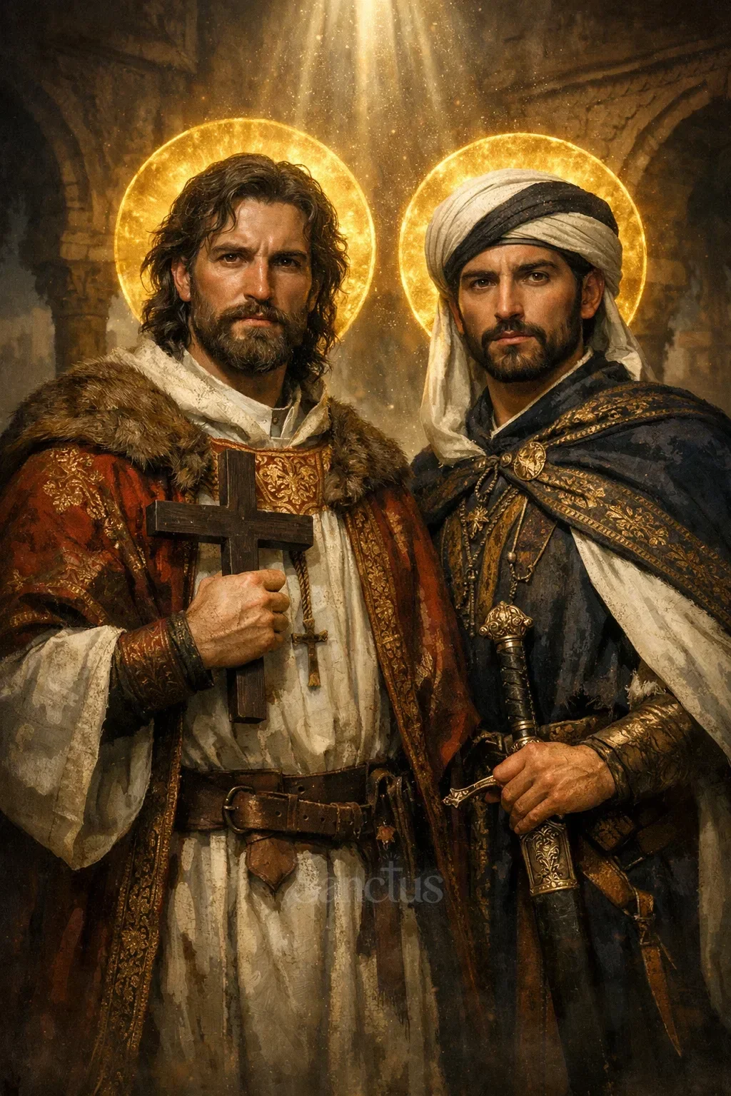 Portrait de Saints Rodrigue et Salomon de Cordoue
