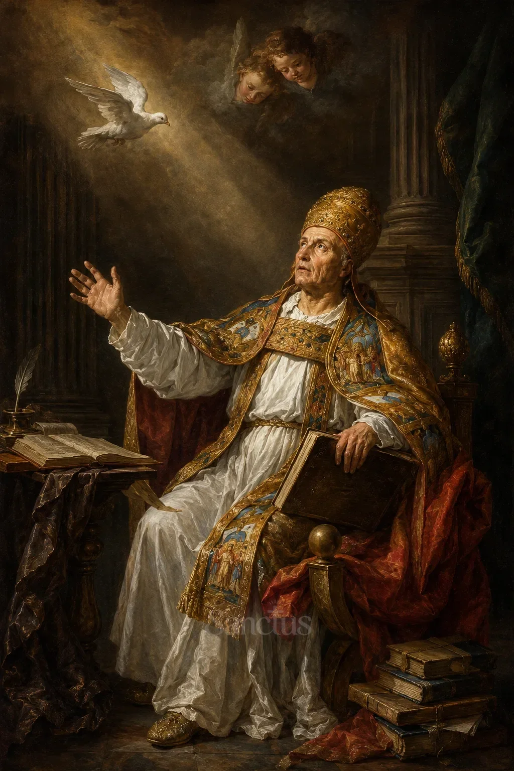 Portrait de Grégoire le Grand