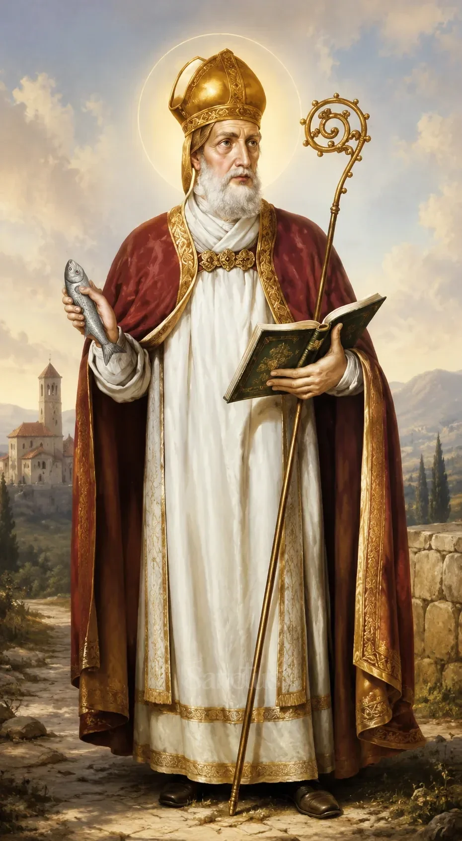 Portrait de Saint Ulrich d'Augsbourg