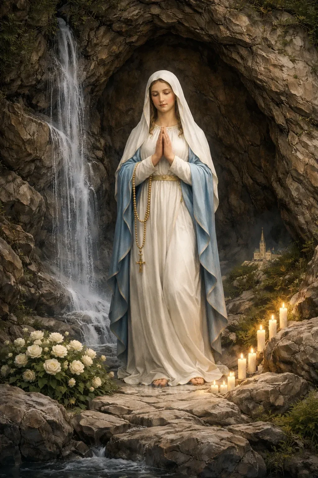 Portrait de Notre-Dame de Lourdes